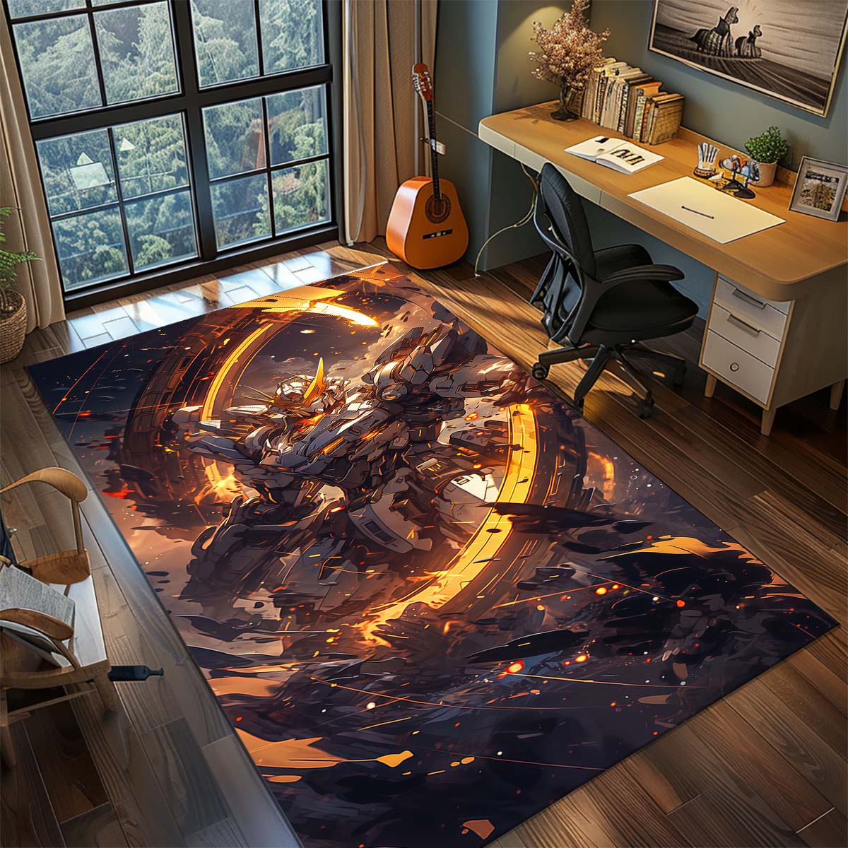 Gundam Anime Mecha Robot Rug Carpet Large Area Rug Non Slip Washable Floor Mat Gamer Room Bedroom Home Decor 60x90cm
Gundam Anime Mecha Robot Rug Carpet Large Area Rug Non Slip Washable Floor Mat Gamer Room Bedroom Home Decor 60x90cm