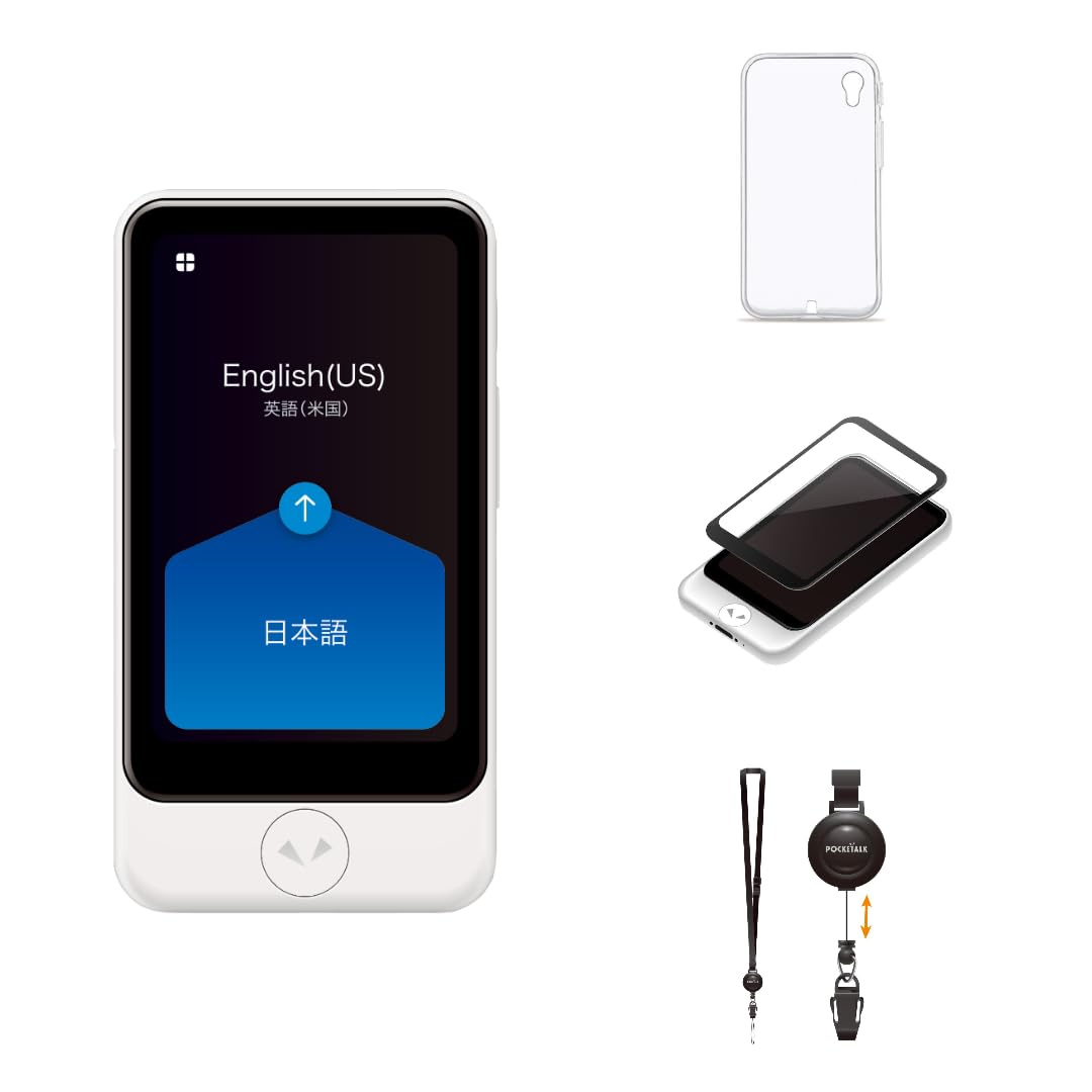 Головний блок POCKETALK S Plus набір аксесуарів Перекладач 2 роки спілкування в комплекті Білий PTSPGW +
Головний блок POCKETALK S Plus набір аксесуарів Перекладач 2 роки спілкування в комплекті Білий PTSPGW +