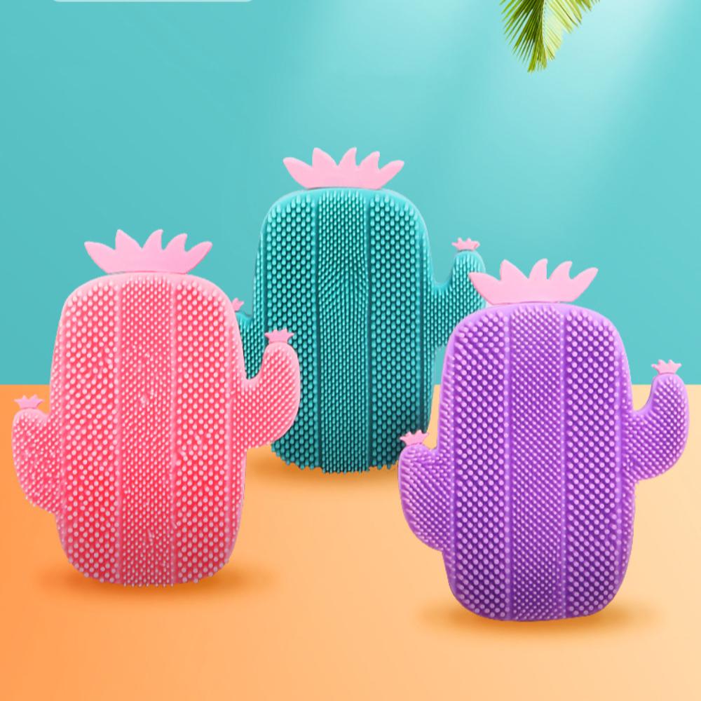 Silicone Silica Gel Facial Brush Soft Exfoliating Facial Brush Cactus Face Brush Face Cleaning зелений
Silicone Silica Gel Facial Brush Soft Exfoliating Facial Brush Cactus Face Brush Face Cleaning зелений