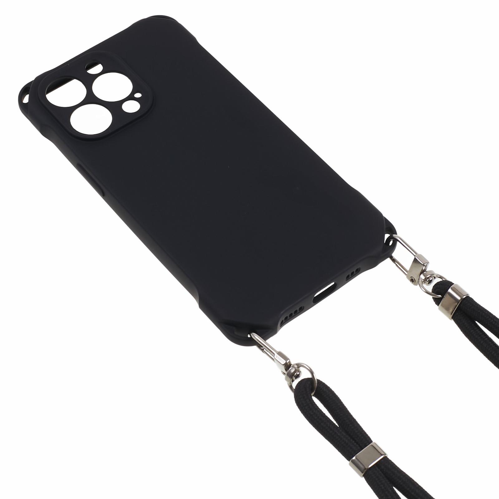 For iPhone 13 Pro Max 6.7 inch Anti Drop Four Corner Thickened TPU Phone Case with Hanging Rope Dark Purple
For iPhone 13 Pro Max 6.7 inch Anti Drop Four Corner Thickened TPU Phone Case with Hanging Rope Dark Purple