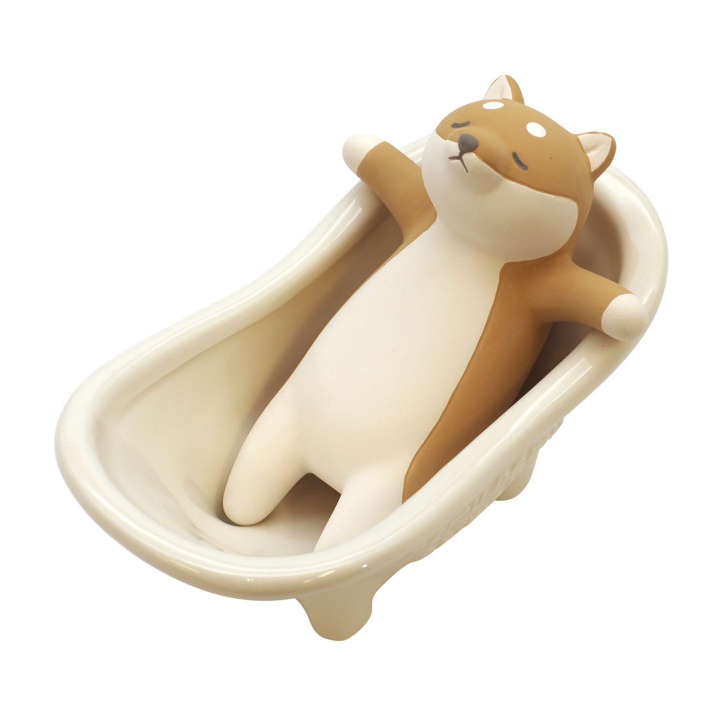 Ribuhaato Bathtub Humidifier Nemunemu Animals Shiba Inu Kotaro (Body: Total length approx. 11cm Cup: Total length approx. 14.5cm) Cute Tabletop Eco
Ribuhaato Bathtub Humidifier Nemunemu Animals Shiba Inu Kotaro (Body: Total length approx. 11cm Cup: Total length approx. 14.5cm) Cute Tabletop Eco