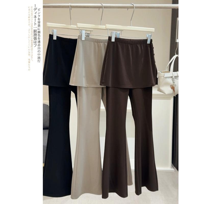 Design sense fake two-piece fart curtain splicing button suit micro-pull pants women s spring and summer new thin high-waisted and thin casual pants S кофейный
Design sense fake two-piece fart curtain splicing button suit micro-pull pants women s spring and summer new thin high-waisted and thin casual pants S кофейный