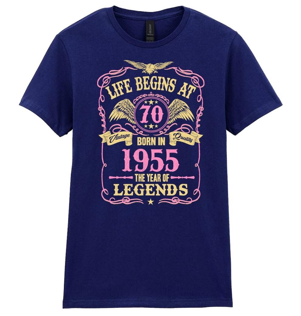 Life Begins At 70 Womens 70th Birthday T-Shirt BORN 1955 Ladies Gift Mothers Day 5XL різнокольоровий
Life Begins At 70 Womens 70th Birthday T-Shirt BORN 1955 Ladies Gift Mothers Day 5XL різнокольоровий