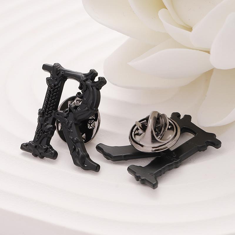 Fashion Letter R Metal Brooches For Women Shirt Coat Badge Pin Accessories Gifts чёрный
Fashion Letter R Metal Brooches For Women Shirt Coat Badge Pin Accessories Gifts чёрный
