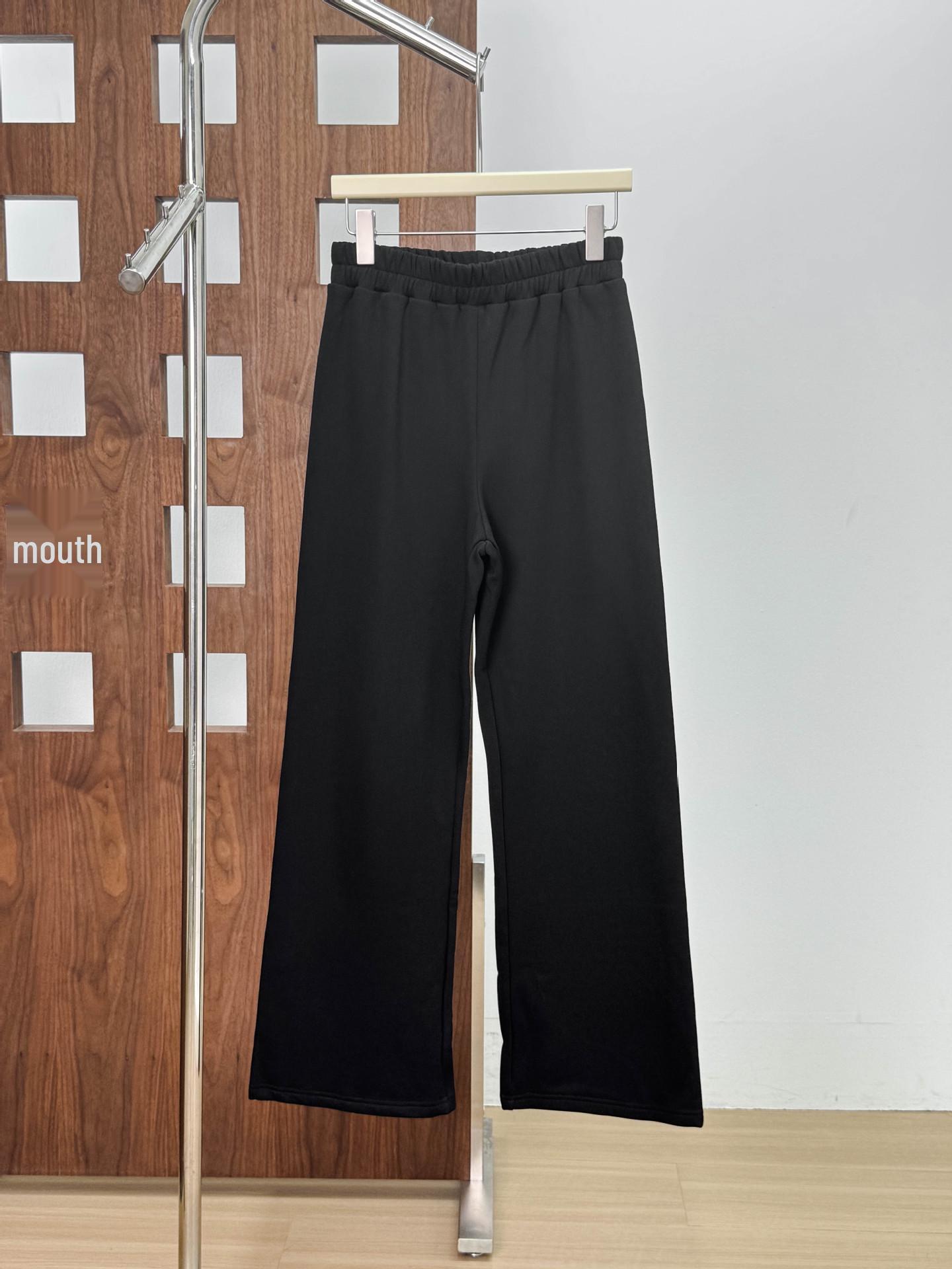 24 AW Loose Leg-Lengthening Elastic Waist Plus Velvet Straight-Leg Trousers Large чорний
24 AW Loose Leg-Lengthening Elastic Waist Plus Velvet Straight-Leg Trousers Large чорний