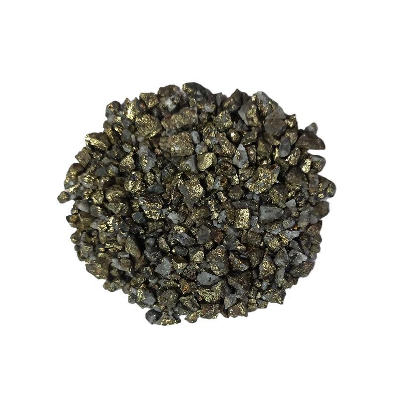 Gradelygems Chalcopyrite Crushed Coarse 3-5mm Size – Ideal for Fish Aquarium, Healing Power, Resin Art – 2 Ounce Pack (60 Gram + 5 Gram FREE)
Gradelygems Chalcopyrite Crushed Coarse 3-5mm Size – Ideal for Fish Aquarium, Healing Power, Resin Art – 2 Ounce Pack (60 Gram + 5 Gram FREE)