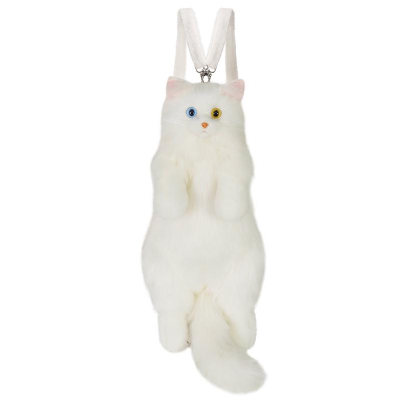 Super Cute Trendy Fashion White Cat Bag Plush Girl Backpack Pure Handmade Simulation Cat Shopping Bag Birthday Gifts For Kids белый
Super Cute Trendy Fashion White Cat Bag Plush Girl Backpack Pure Handmade Simulation Cat Shopping Bag Birthday Gifts For Kids белый