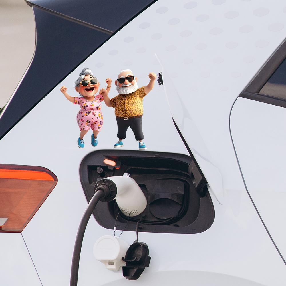 Quirky Sweet Mate Glass Car Background Beautification Decoration Stickers 14*16cm /fun-f675uv
Quirky Sweet Mate Glass Car Background Beautification Decoration Stickers 14*16cm /fun-f675uv