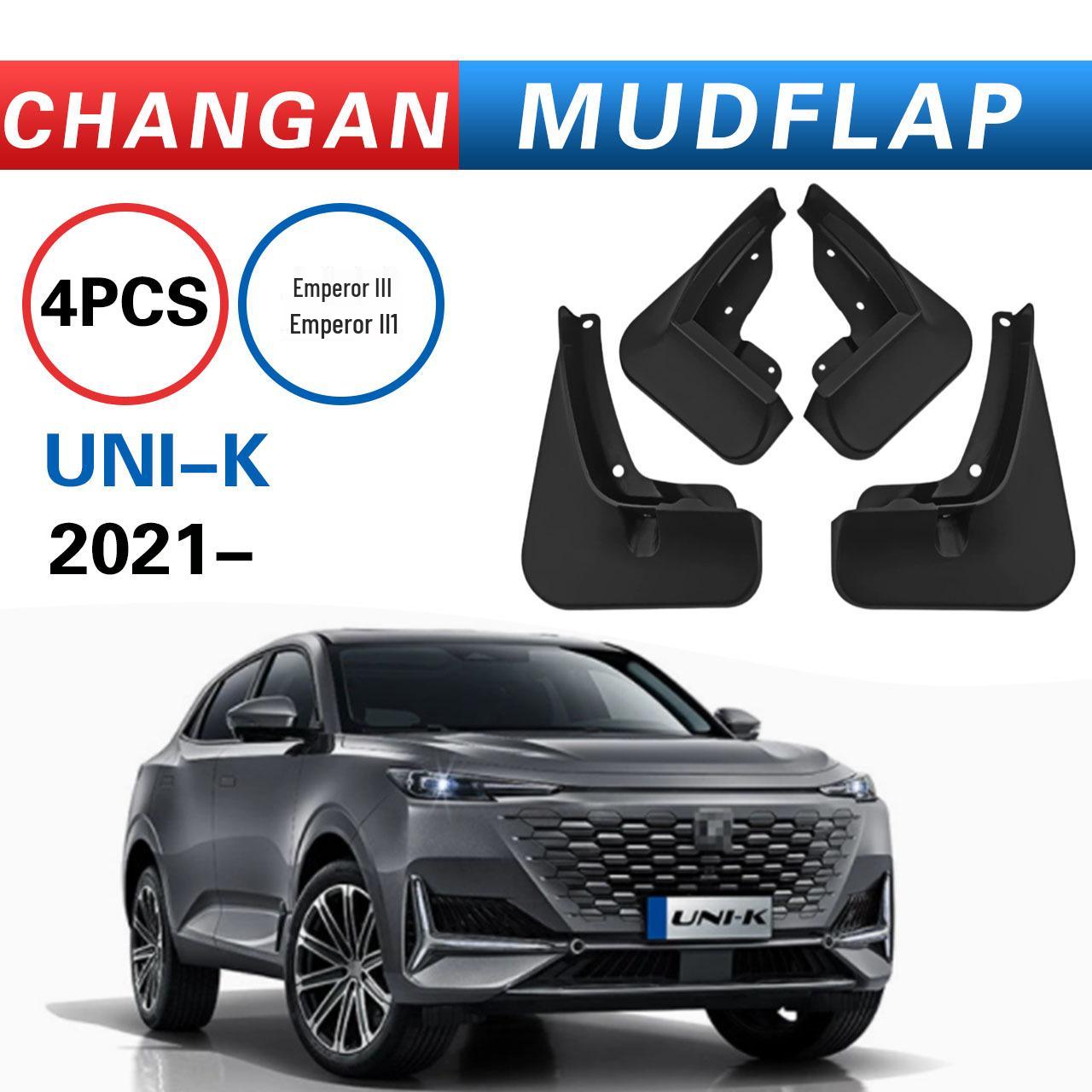 Compatible Mud Flaps for Changan Gravity UNI-K 2021-2024
Compatible Mud Flaps for Changan Gravity UNI-K 2021-2024