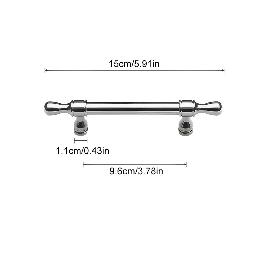 New Silver Cabinet Door Handles and Knobs Drawer Pulls Vintage Kitchen Cupboard Long Handle Wardrobe Dresser Hardware серебряный
New Silver Cabinet Door Handles and Knobs Drawer Pulls Vintage Kitchen Cupboard Long Handle Wardrobe Dresser Hardware серебряный