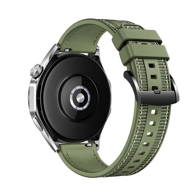 22mm Watch Band for HUAWEI WATCH GT2 Pro GT3 42MM 46MM Smart Watch Strap Huawei GT4 46MM GT Runner Silicone+Nylon Woven Bracelet For Huawei Watch 3
22mm Watch Band for HUAWEI WATCH GT2 Pro GT3 42MM 46MM Smart Watch Strap Huawei GT4 46MM GT Runner Silicone+Nylon Woven Bracelet For Huawei Watch 3