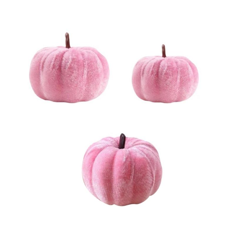 3Pcs Artificial Pumpkins Realistic Velvety Pumpkin Ornament For Halloween Christmas Thanksgiving Party Centerpieces 1
3Pcs Artificial Pumpkins Realistic Velvety Pumpkin Ornament For Halloween Christmas Thanksgiving Party Centerpieces 1