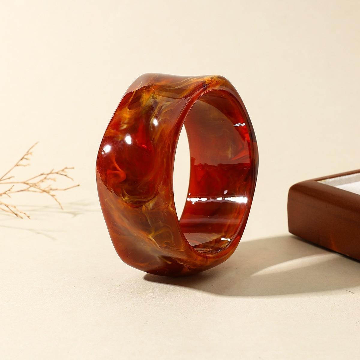 DIEZI Exaggerated 5 Colors Irregular Geometric Resin Acrylic Wide Bangles Fashion Hip Hop Bracelet Bangles For Women Men Jewelry
DIEZI Exaggerated 5 Colors Irregular Geometric Resin Acrylic Wide Bangles Fashion Hip Hop Bracelet Bangles For Women Men Jewelry