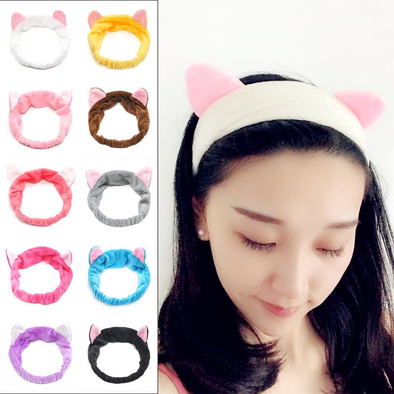 Korean Cat Ear Headband: Cute Cartoon Hair Accessory for Face Washing, Makeup, Sports, and Gift
Korean Cat Ear Headband: Cute Cartoon Hair Accessory for Face Washing, Makeup, Sports, and Gift