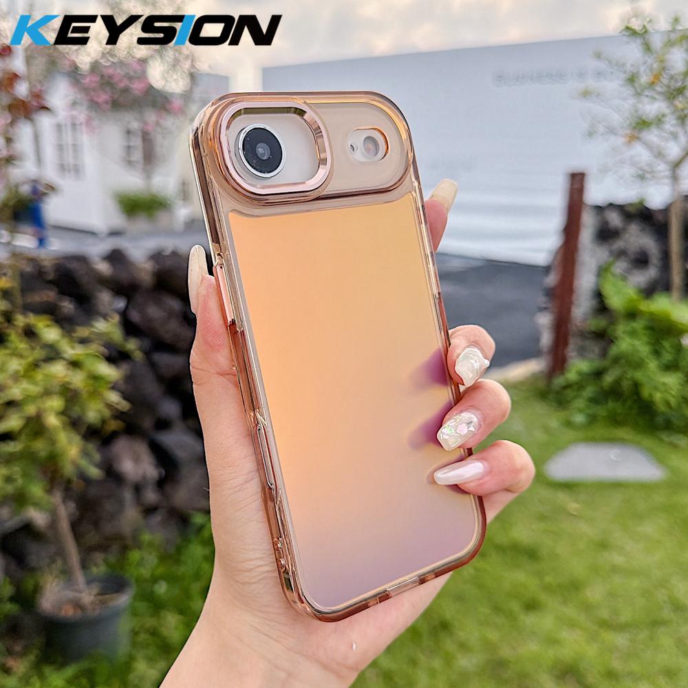 KEYSION Fashion Laser Gradient Colorful Phone Case for iPhone Air 17 2026 Soft TPU+PC Shockproof Back Cover for iPhone 17 Air for iPhone Air золотий
KEYSION Fashion Laser Gradient Colorful Phone Case for iPhone Air 17 2026 Soft TPU+PC Shockproof Back Cover for iPhone 17 Air for iPhone Air золотий