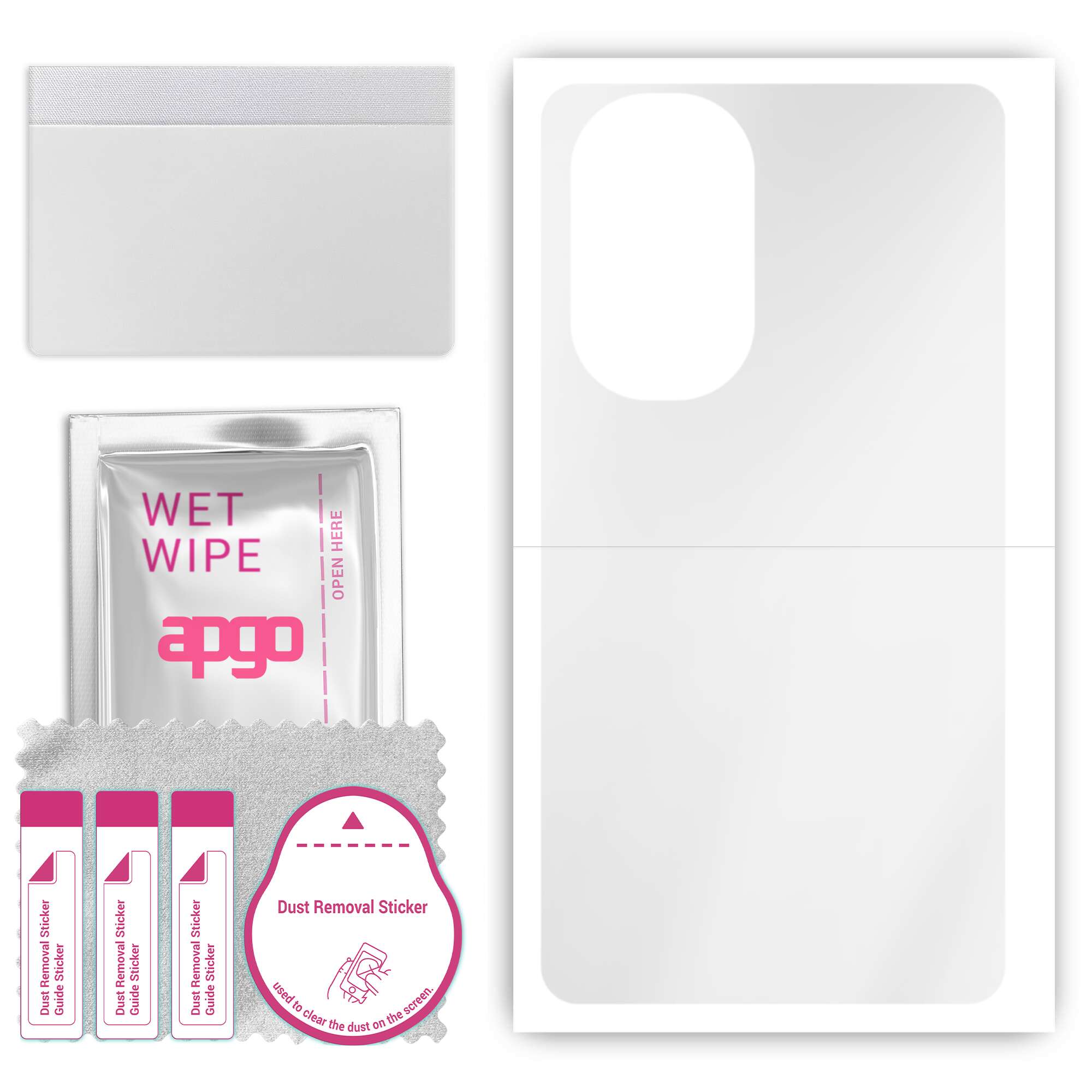 apgo Ultra Clear Protective Skin Sticker for the back compatible with Motorola Edge 30 Pro, Wrap Film, Hydrogel Film, Flexible, Soft TPU with position
apgo Ultra Clear Protective Skin Sticker for the back compatible with Motorola Edge 30 Pro, Wrap Film, Hydrogel Film, Flexible, Soft TPU with position