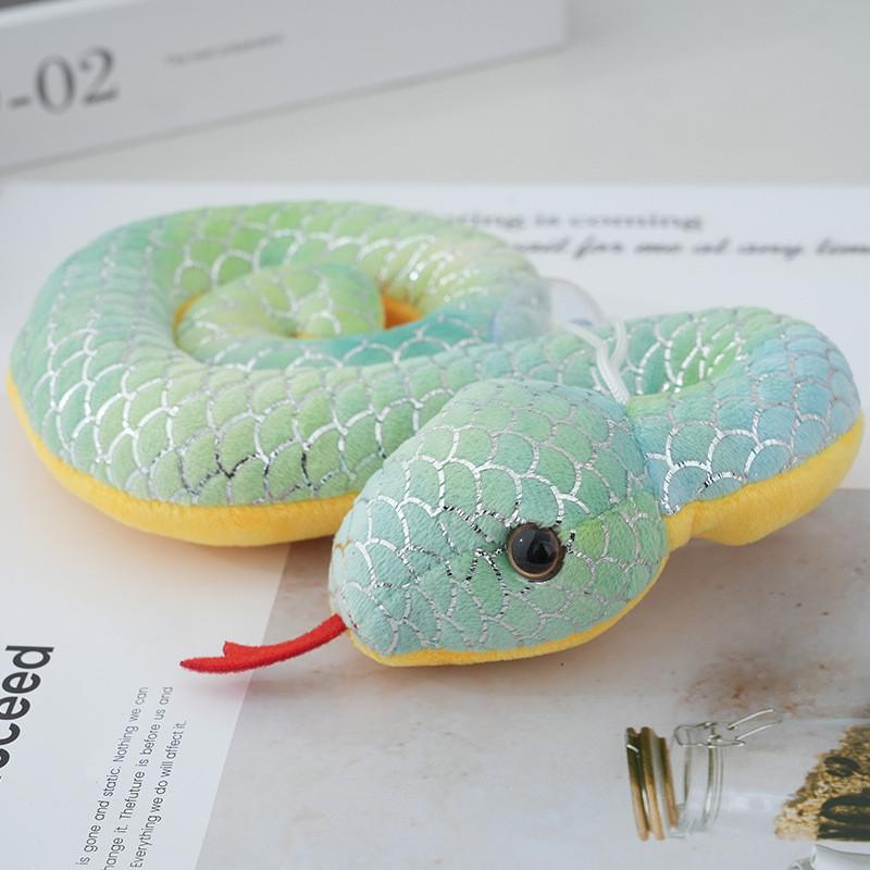 Realistic Tie-dye Snake Plush Toy Soft Pp Cotton Filling Party Decoration 13cm зелёный
Realistic Tie-dye Snake Plush Toy Soft Pp Cotton Filling Party Decoration 13cm зелёный