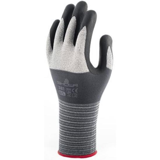 Microfiber Grip Gloves Work Gloves 381 SHOWA L Size 25cm сірий колір
Microfiber Grip Gloves Work Gloves 381 SHOWA L Size 25cm сірий колір