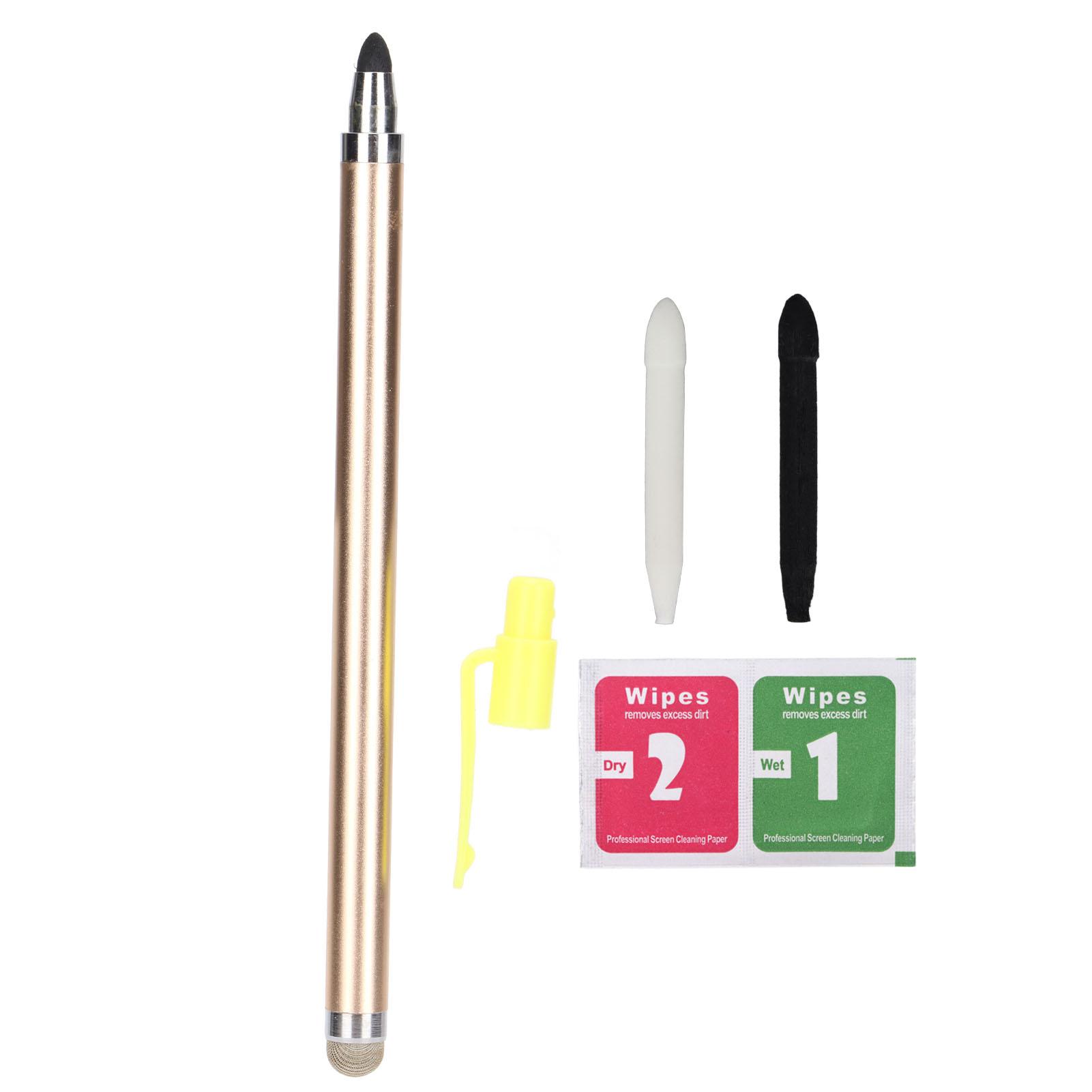 Stylus Pens Accurate Control Aluminium Alloy High Durability Aluminum Tablet PenGold чорний
Stylus Pens Accurate Control Aluminium Alloy High Durability Aluminum Tablet PenGold чорний