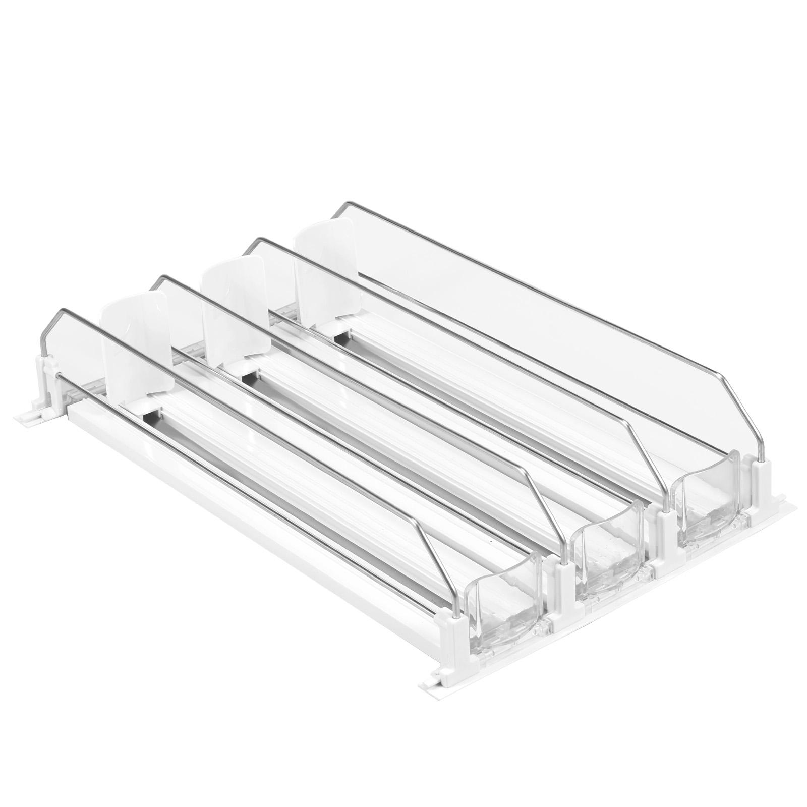 Drink Organizer for Fridge Self-Sliding Soda Can Dispenser with Locking Design 3 Rows Fridge Drink Dispenser Adjustable Width
Drink Organizer for Fridge Self-Sliding Soda Can Dispenser with Locking Design 3 Rows Fridge Drink Dispenser Adjustable Width