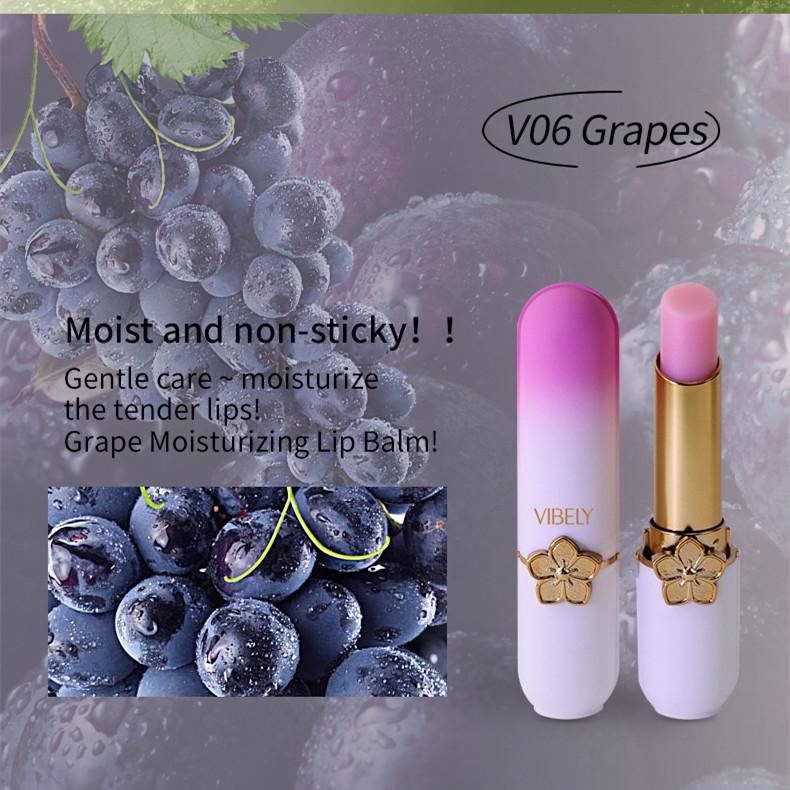 VIBELY Lip Rich Fruits Теплый бальзам для губ - меняющаяся губная помада с лепестковым узором и фруктовым вкусом 06
VIBELY Lip Rich Fruits Теплый бальзам для губ - меняющаяся губная помада с лепестковым узором и фруктовым вкусом 06