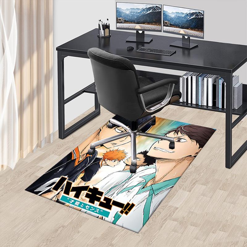 1pc Haikyuu!! Kageyama Tobio Anime Cartoon Design Office Chair Mat Non-Slip Carpet Suitable for Home Decor Living Room Bedroom Game Room Seasonal Gift 60cm by 90cm
1pc Haikyuu!! Kageyama Tobio Anime Cartoon Design Office Chair Mat Non-Slip Carpet Suitable for Home Decor Living Room Bedroom Game Room Seasonal Gift 60cm by 90cm