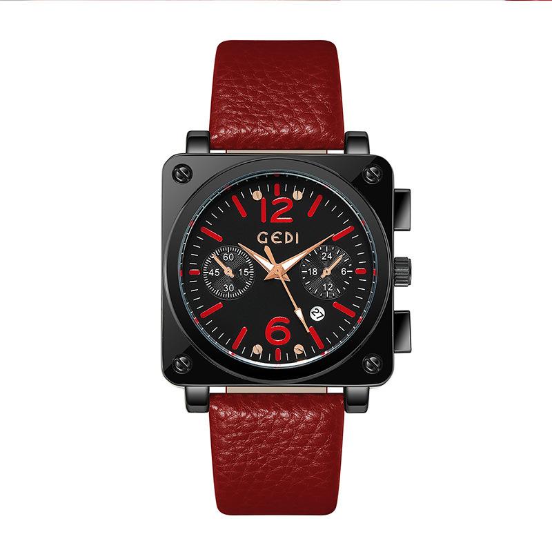 Fashion Large Dial Ladies Multifunctional Calendar Belt Quartz Watch красный
Fashion Large Dial Ladies Multifunctional Calendar Belt Quartz Watch красный