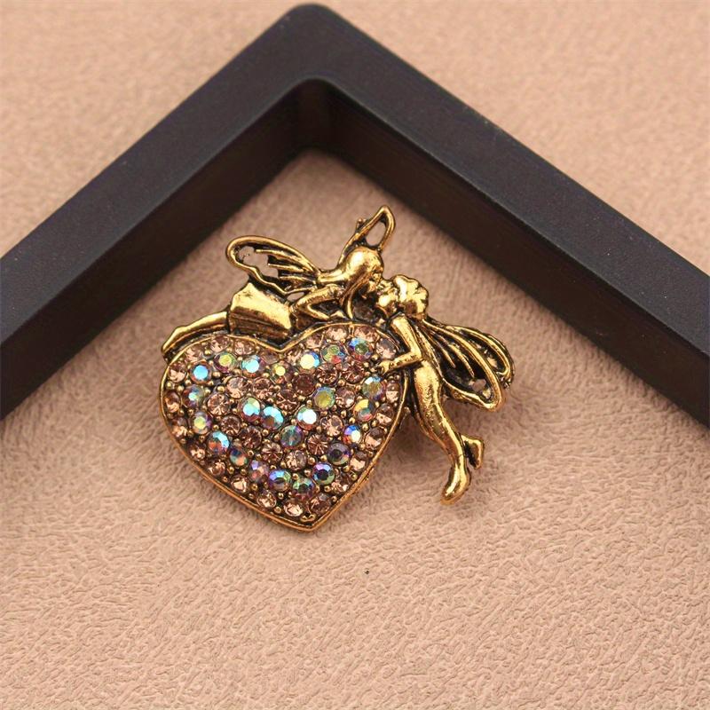 1pcs luxury novelty elegant simple mysterious rhinestone love heart ladies brooch to enhance the charm of hundred vintage
1pcs luxury novelty elegant simple mysterious rhinestone love heart ladies brooch to enhance the charm of hundred vintage