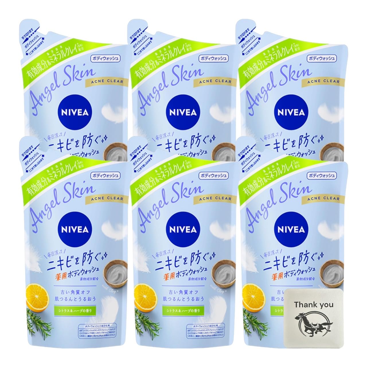 Kao Nivea Angel Skin Жидкое мыло для тела Гель для душа Acne Clear Цитрусово-травяной аромат Сменный блок 350 мл Kunutonn Оригинальный логотип Бонус и 6 штук +
Kao Nivea Angel Skin Жидкое мыло для тела Гель для душа Acne Clear Цитрусово-травяной аромат Сменный блок 350 мл Kunutonn Оригинальный логотип Бонус и 6 штук +