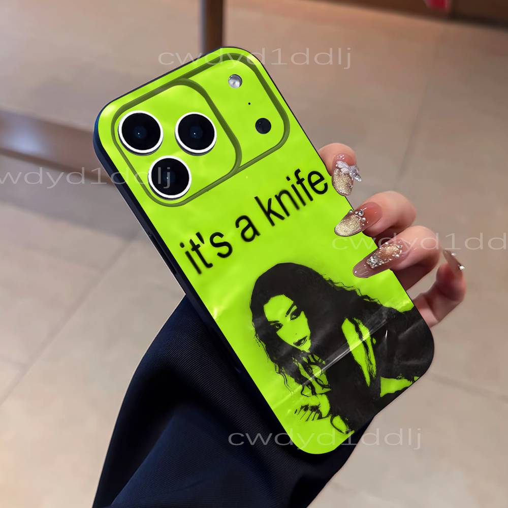 C-Charlie XCX Brat For iPhone 17,16,15,11,12,14,13 Pro Max Mini XS,XR,7 Plus 16E Air Soft Black Dustproof Phone Case iPhone14Pro
C-Charlie XCX Brat For iPhone 17,16,15,11,12,14,13 Pro Max Mini XS,XR,7 Plus 16E Air Soft Black Dustproof Phone Case iPhone14Pro