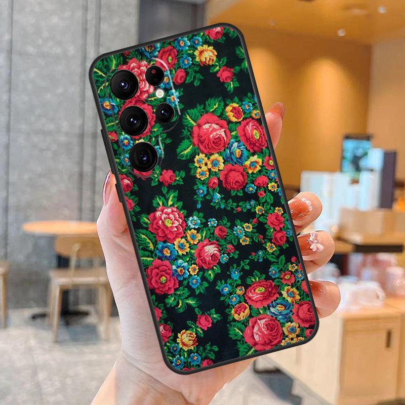 Russian Scarf Floral Phone Case For Samsung Galaxy S25 S24 S22 S21 S20 S23 Ultra S9 S10 Plus S25 FE Back Cover Galaxy S9 Plus
Russian Scarf Floral Phone Case For Samsung Galaxy S25 S24 S22 S21 S20 S23 Ultra S9 S10 Plus S25 FE Back Cover Galaxy S9 Plus