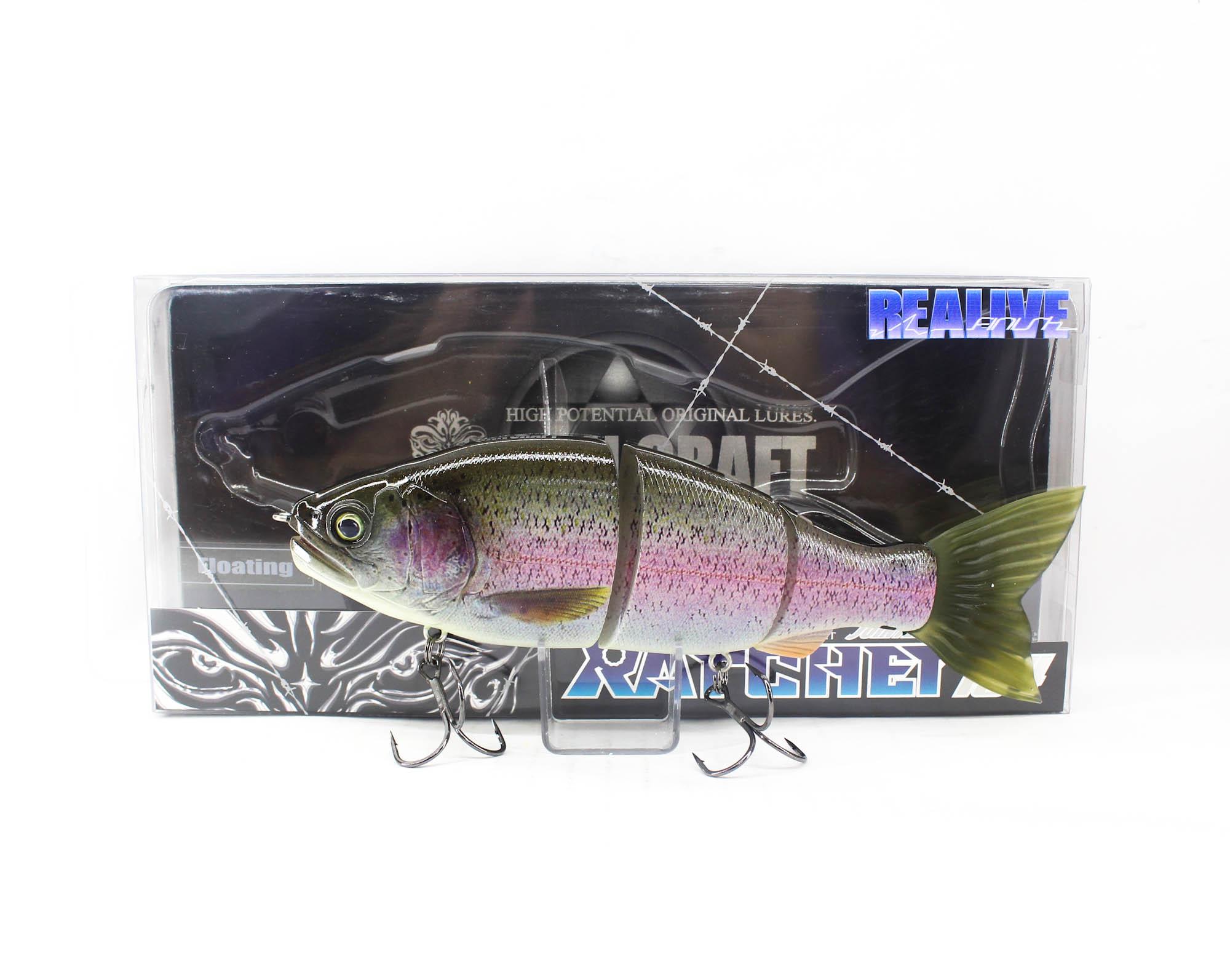 Плавающая шарнирная приманка Gan Craft Jointed Claw 184 с храповым механизмом INT-07 (1380)
Плавающая шарнирная приманка Gan Craft Jointed Claw 184 с храповым механизмом INT-07 (1380)
