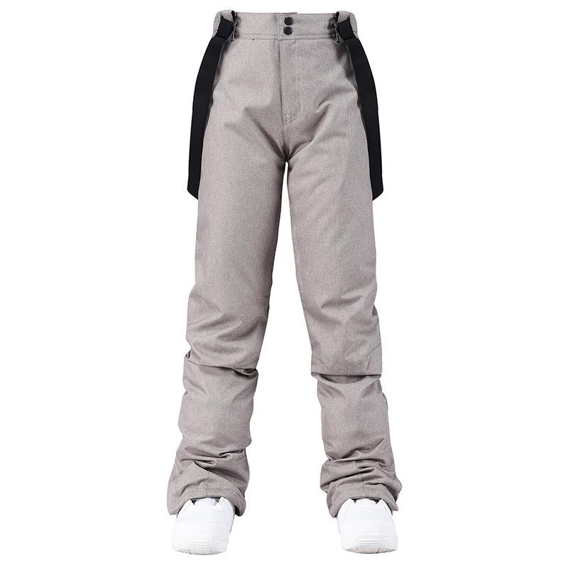 Unisex Slim Fit Double Board Ski Pants - Warm, Thickened Bib Design L
Unisex Slim Fit Double Board Ski Pants - Warm, Thickened Bib Design L