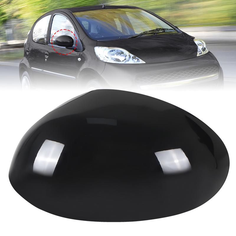 Glossy Black Side Mirror Cover Caps Rear View Mirror Cap For Toyota AYGO 107CC Citroen C1 2006 2007 2008 2009 2010 2011-2014 1pc Left
Glossy Black Side Mirror Cover Caps Rear View Mirror Cap For Toyota AYGO 107CC Citroen C1 2006 2007 2008 2009 2010 2011-2014 1pc Left