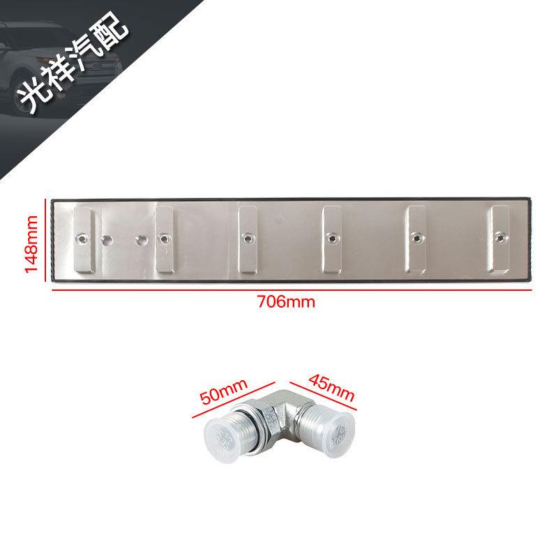 Cummins 5.9L 89-02 Dual Port Pushrod Cover Kit серебряный
Cummins 5.9L 89-02 Dual Port Pushrod Cover Kit серебряный