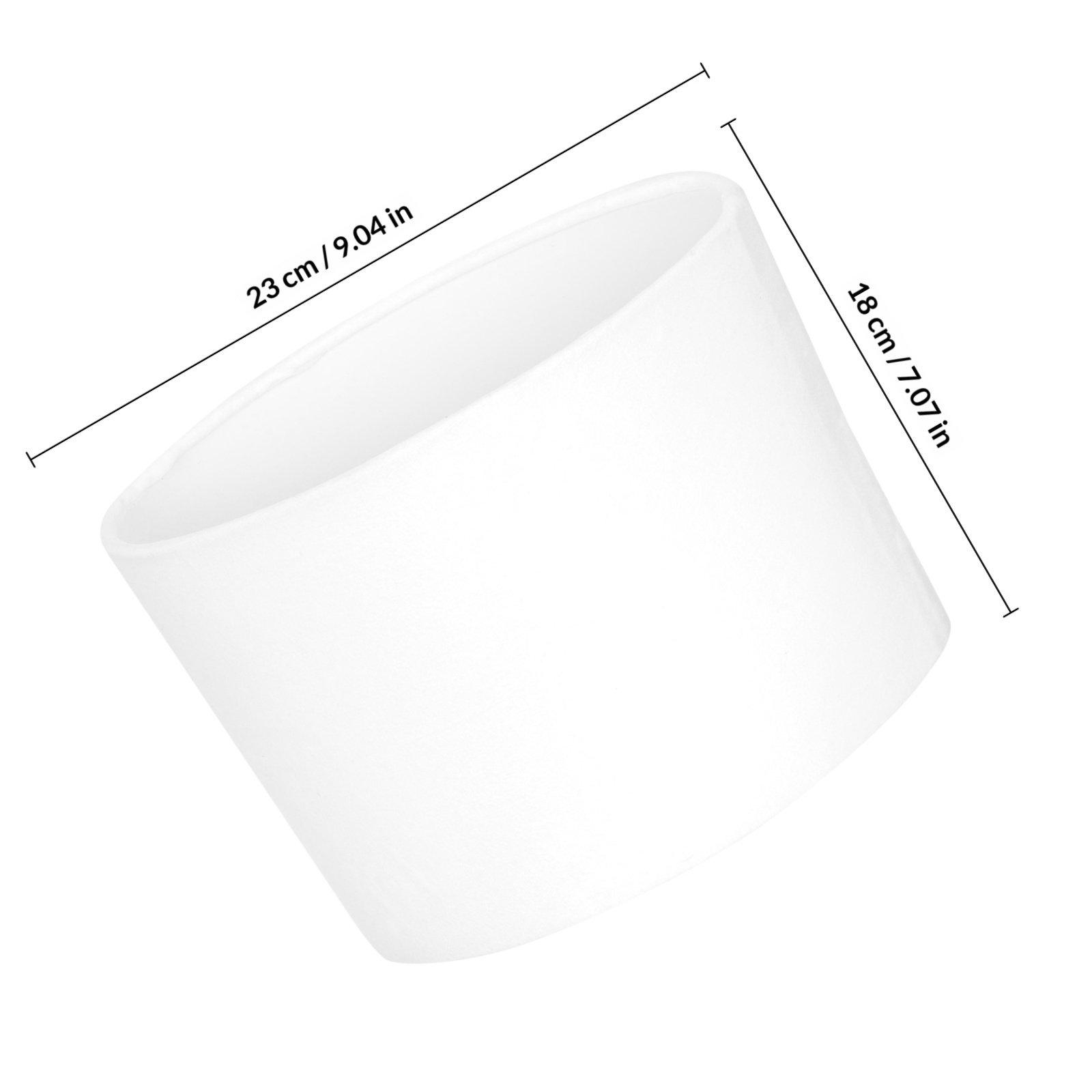 Oval Cloth Lamp Shade Sturdy Fabric Design Soft Light Filter for Desktop Floor Lamp Home Hotel Light Cover Replacement Lampshade білий
Oval Cloth Lamp Shade Sturdy Fabric Design Soft Light Filter for Desktop Floor Lamp Home Hotel Light Cover Replacement Lampshade білий