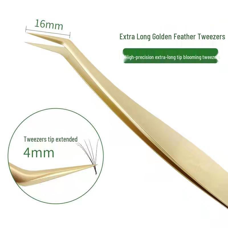 Golden Feather Dolphin Eyelash Extension Tweezers and Camellia Blooming Tool Set Extended Golden Feather Clip
Golden Feather Dolphin Eyelash Extension Tweezers and Camellia Blooming Tool Set Extended Golden Feather Clip