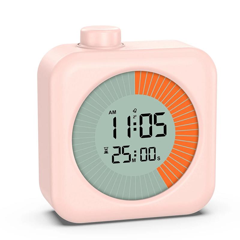 AD23-Цифровой визуальный таймер 3 в 1 Часы с таймером 60-минутный таймер обратного отсчета Секундомер для кухни, готовки, учебы, обучения розовый
AD23-Цифровой визуальный таймер 3 в 1 Часы с таймером 60-минутный таймер обратного отсчета Секундомер для кухни, готовки, учебы, обучения розовый