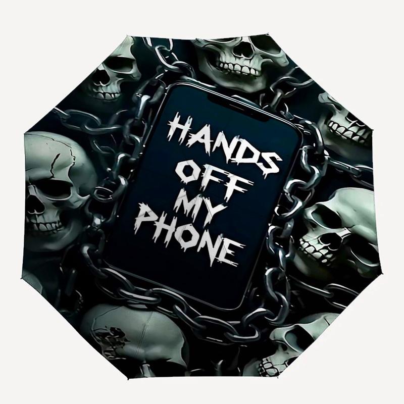 1pc skulls phone Automatic Open,Windproof, Compact Travel Umbrella, Gift for Birthday, Christmast93057
1pc skulls phone Automatic Open,Windproof, Compact Travel Umbrella, Gift for Birthday, Christmast93057