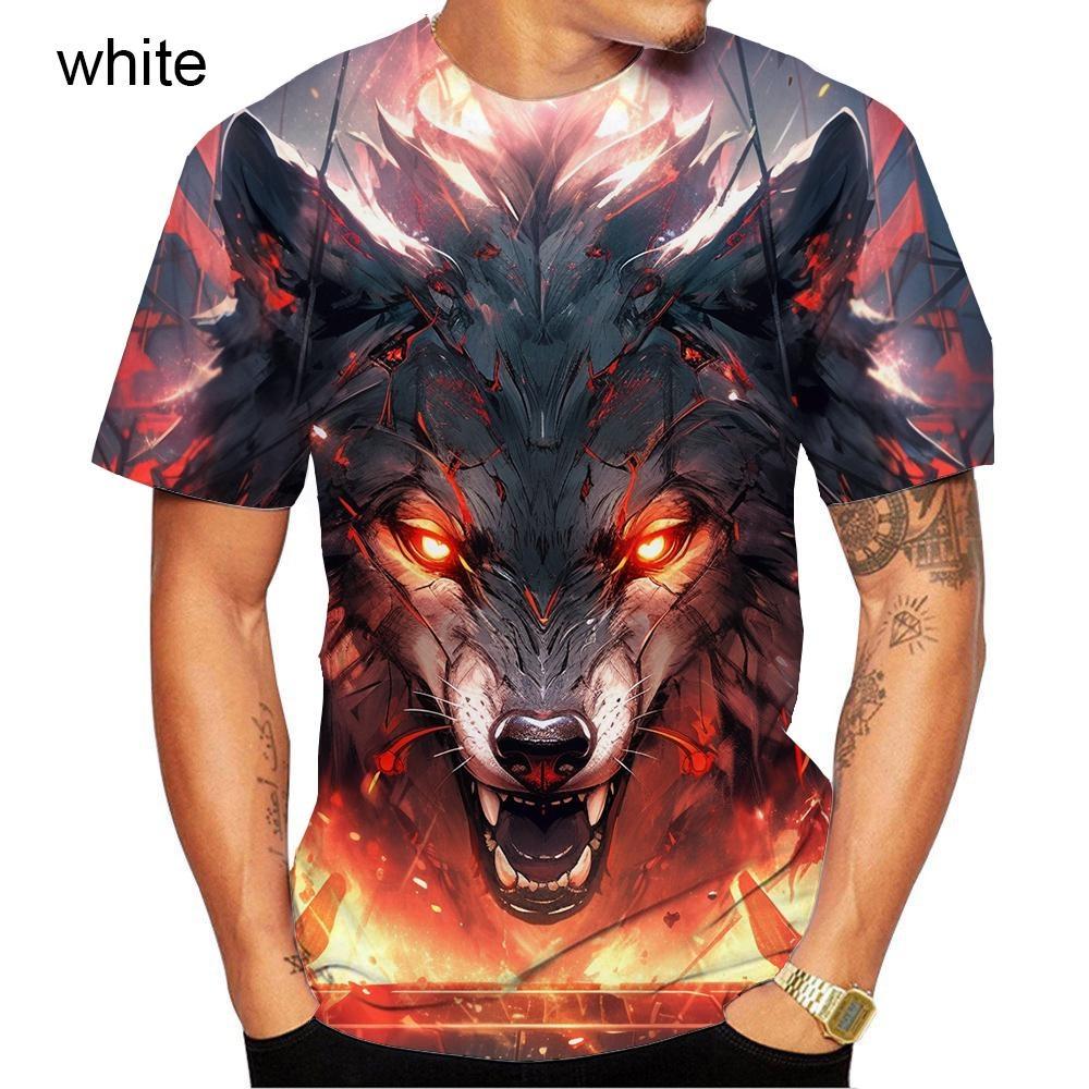 Новая модная мужская и женская футболка с круглым вырезом и 3D-принтом с изображением волка, уличный стиль, унисекс, футболки для отдыха, детская одежда, топы 3XL
Новая модная мужская и женская футболка с круглым вырезом и 3D-принтом с изображением волка, уличный стиль, унисекс, футболки для отдыха, детская одежда, топы 3XL