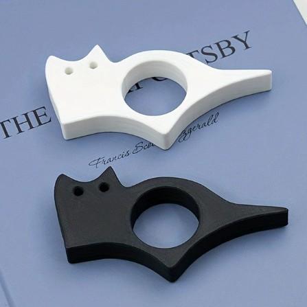 3D Printed Cat Thumb Book Page Holder, Cute Finger Bookmark for Reading, Novelty Page Keep for Book Lovers Gift рожевий
3D Printed Cat Thumb Book Page Holder, Cute Finger Bookmark for Reading, Novelty Page Keep for Book Lovers Gift рожевий