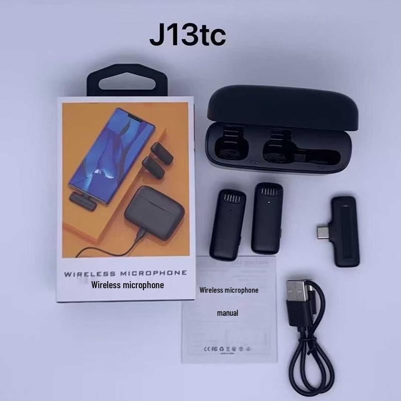 J13 Wireless Streaming Earphone with Clip-On Mic, Sound Card, Noise Reducer, and Computer Compatible Equipment. One-to-One Single Microphone
J13 Wireless Streaming Earphone with Clip-On Mic, Sound Card, Noise Reducer, and Computer Compatible Equipment. One-to-One Single Microphone