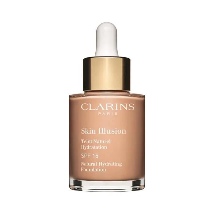 Clarins Тональная основа Skin Illusion Natural Hydrating SPF15 107 Бежевый 30 мл
Clarins Тональная основа Skin Illusion Natural Hydrating SPF15 107 Бежевый 30 мл