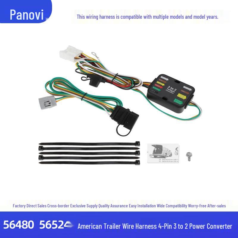 4-Pin Trailer Wiring Harness for 2020-2025 US Highlander Models
4-Pin Trailer Wiring Harness for 2020-2025 US Highlander Models