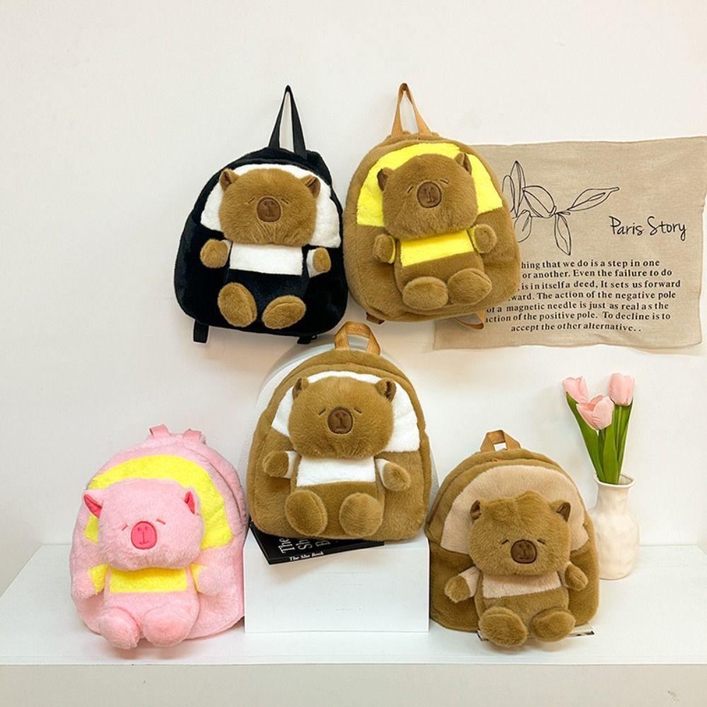 Kawaii Capybara плюшевый рюкзак корейский стиль сумка через плечо портативный мультфильм школьная сумка дорожная розовый
Kawaii Capybara плюшевый рюкзак корейский стиль сумка через плечо портативный мультфильм школьная сумка дорожная розовый