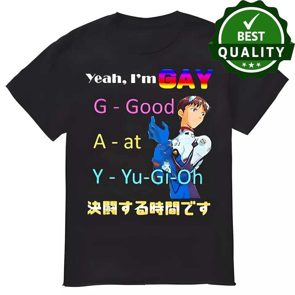 Hot Yeah I m Gay Good At Yugioh Shirt Gift For Fans Men S-5XL Shirt Te2934 Unisex T-Shirt M
Hot Yeah I m Gay Good At Yugioh Shirt Gift For Fans Men S-5XL Shirt Te2934 Unisex T-Shirt M