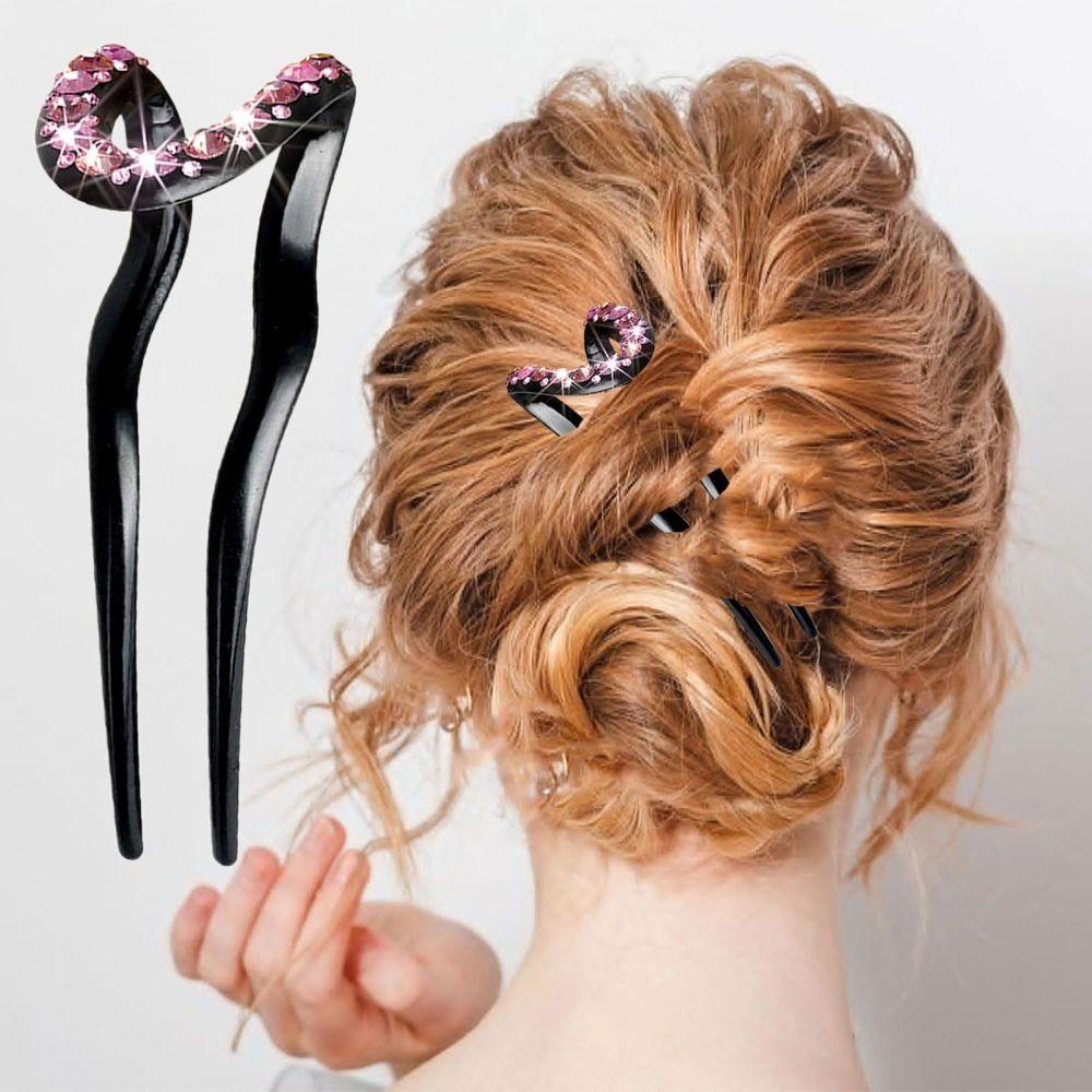 U-Shaped French Hair Pins with Hair Fork & Sticks Bun Maker Accessories Thick Hair Clips for Women C
U-Shaped French Hair Pins with Hair Fork & Sticks Bun Maker Accessories Thick Hair Clips for Women C