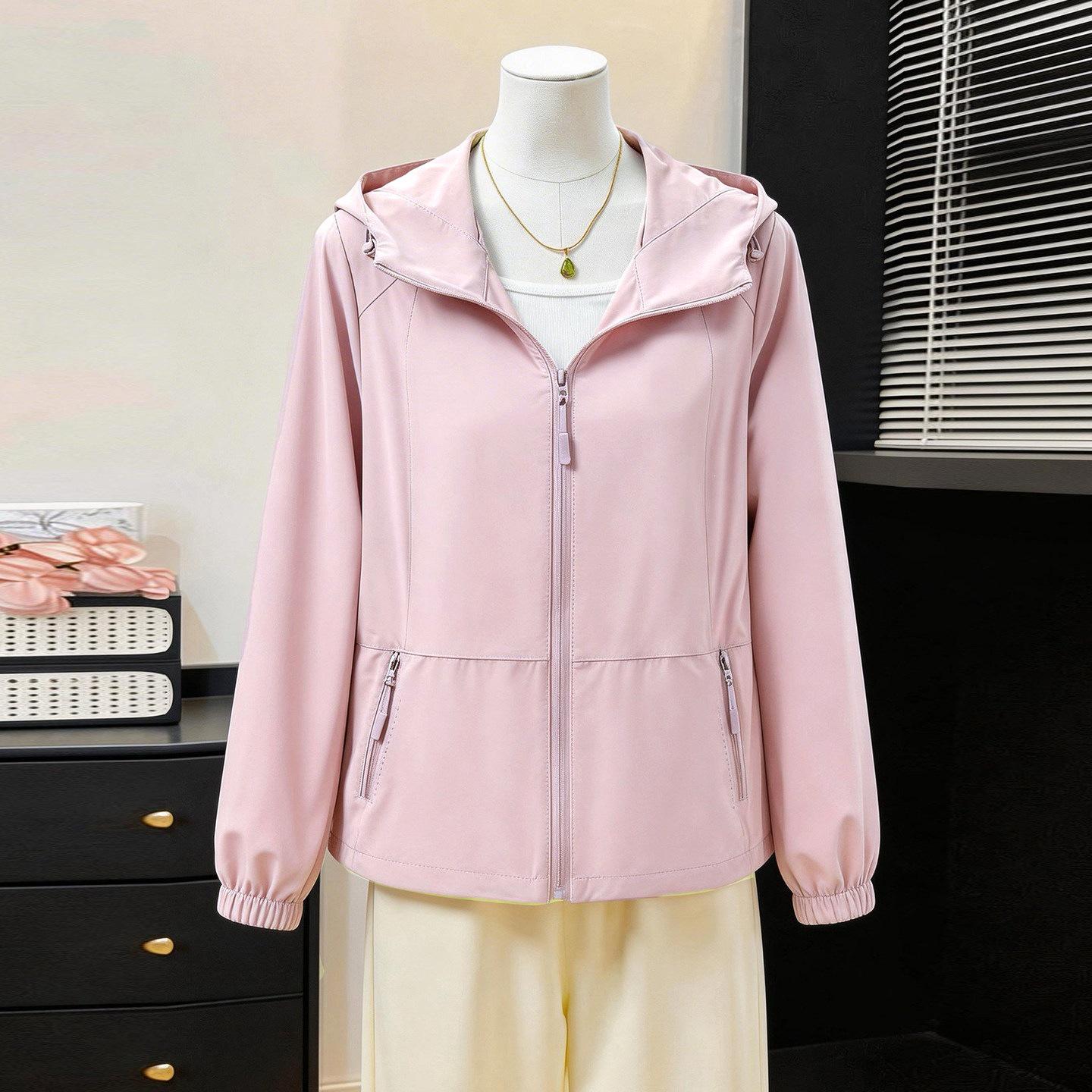 Women s Stylish Sun Protection Jacket - 2026 New Fashionable Zipper Cardigan for Middle-Aged & Elderly. 3XL (suitable for 120-135 jin)
Women s Stylish Sun Protection Jacket - 2026 New Fashionable Zipper Cardigan for Middle-Aged & Elderly. 3XL (suitable for 120-135 jin)