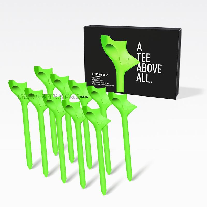 Tilting Golf Ball Tees - Pack of 10 for Swing Practice 10 pcs/box
Tilting Golf Ball Tees - Pack of 10 for Swing Practice 10 pcs/box