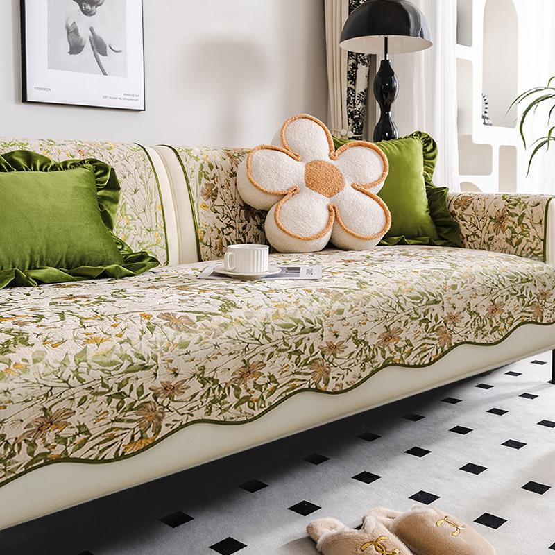 Нескользящая диванная подушка из синели, жаккардовые чехлы для диванов в европейском стиле с цветочным принтом, всесезонные универсальные чехлы для диванов для гостиной, домашний декор 50x60
Нескользящая диванная подушка из синели, жаккардовые чехлы для диванов в европейском стиле с цветочным принтом, всесезонные универсальные чехлы для диванов для гостиной, домашний декор 50x60